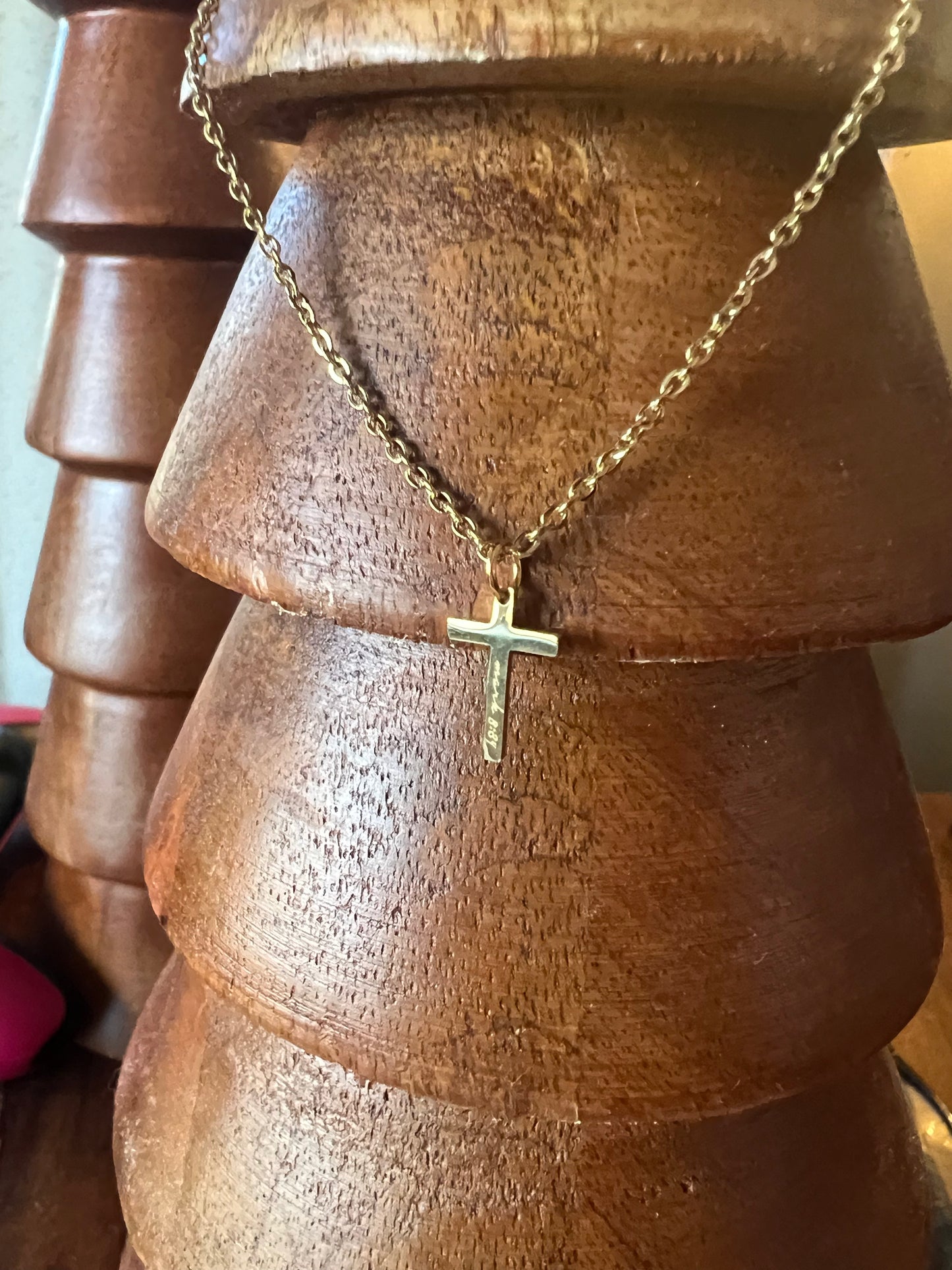 Cross Pendant; Mark 8:34