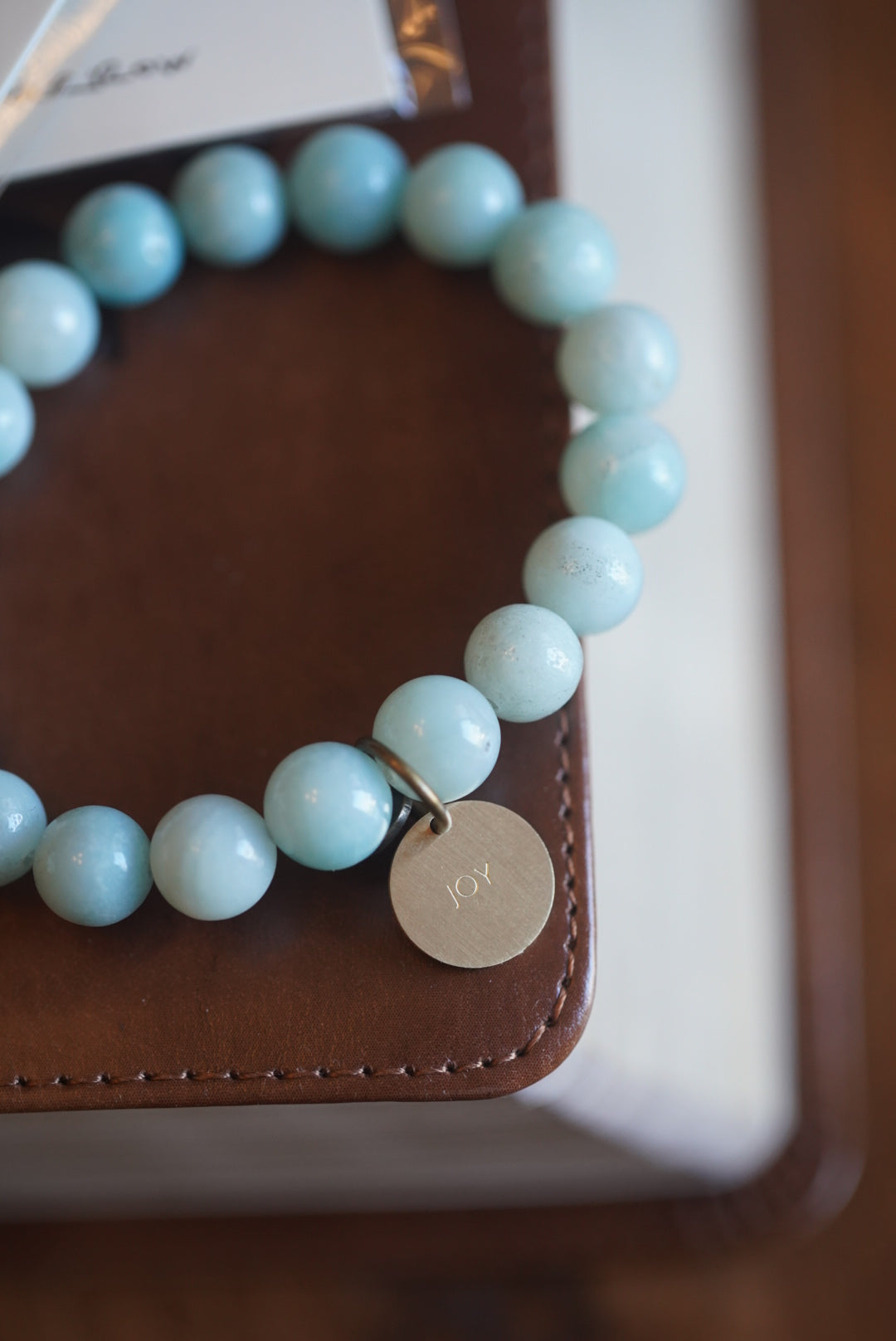 Turquoise Serenity Stone Bracelet: JOY