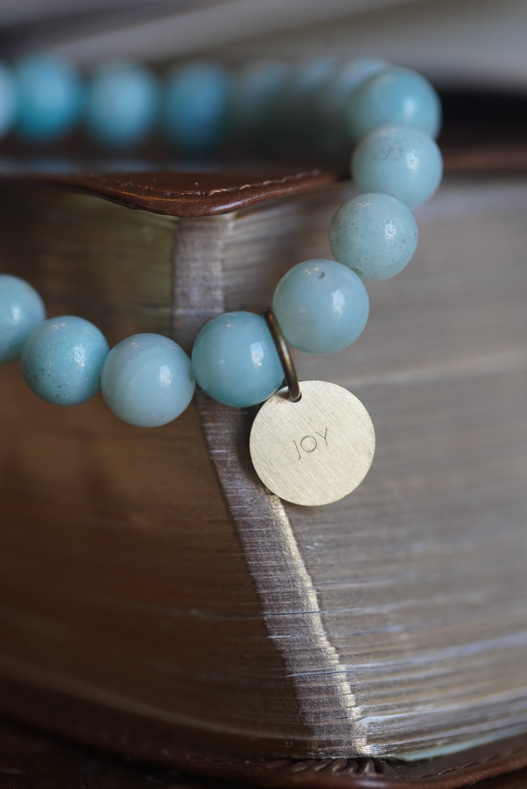 Turquoise Serenity Stone Bracelet: JOY