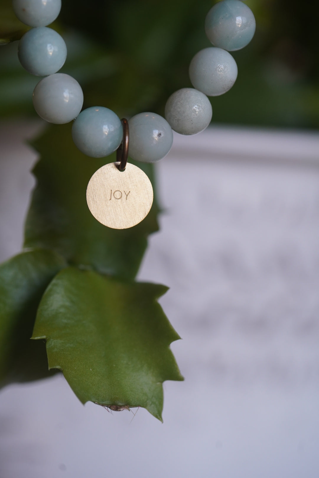 Turquoise Serenity Stone Bracelet: JOY