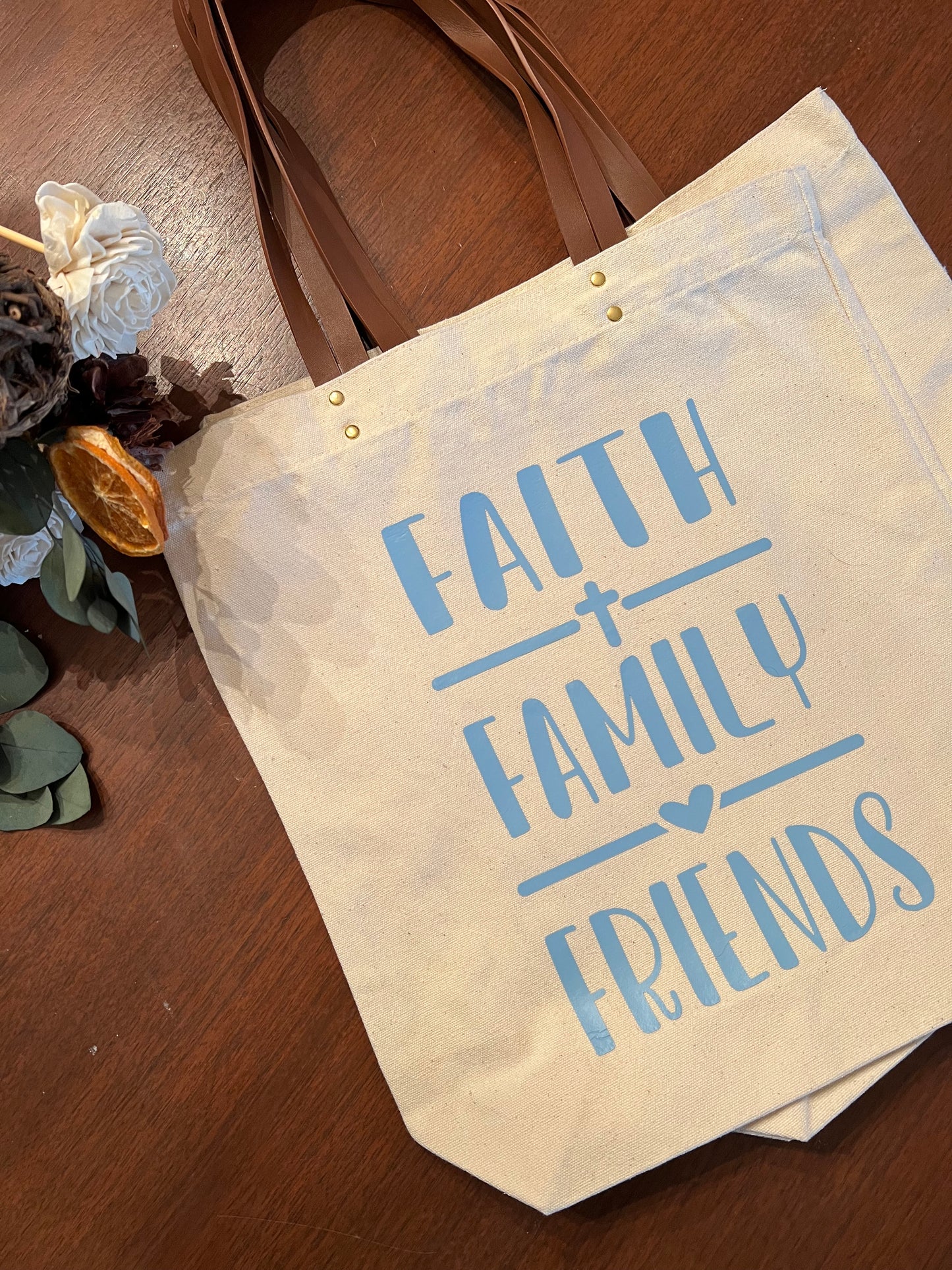 'Quote' Totes - Great for Groceries, Bible Study, or Students!