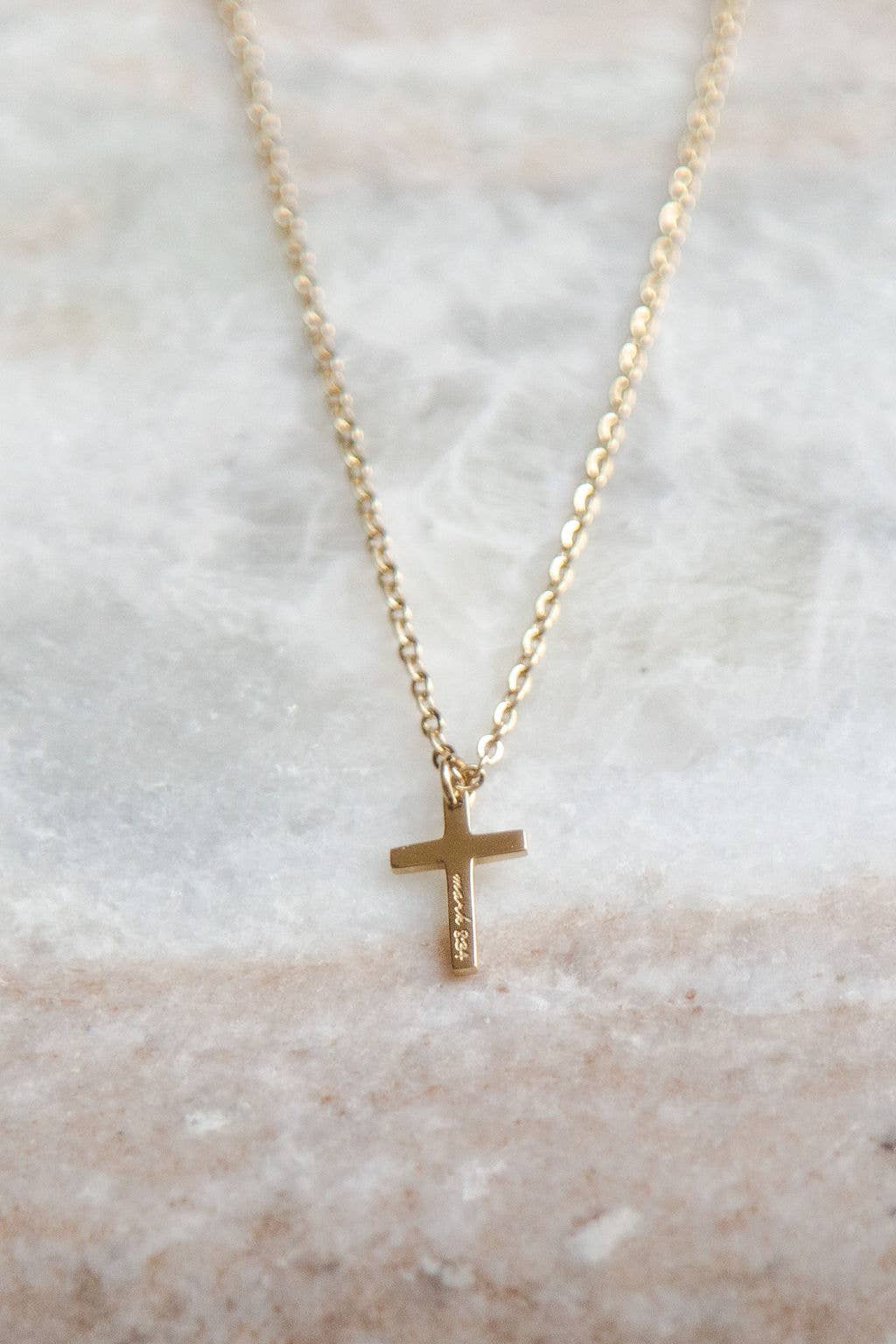 Cross Pendant; Mark 8:34