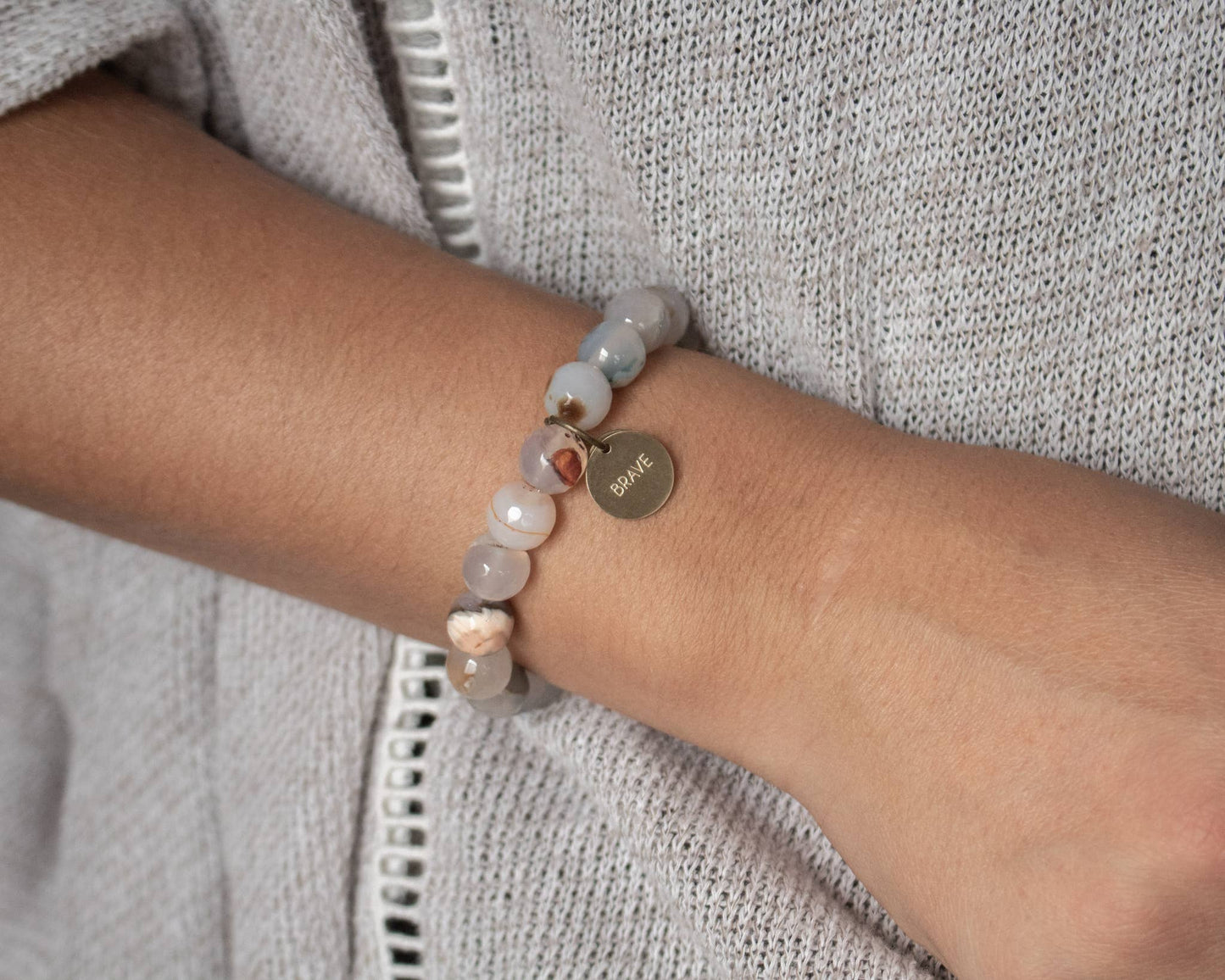 Earth Tone Faith Bracelet: BE STILL & KNOW